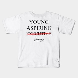 Young Aspiring Nurse Kids T-Shirt